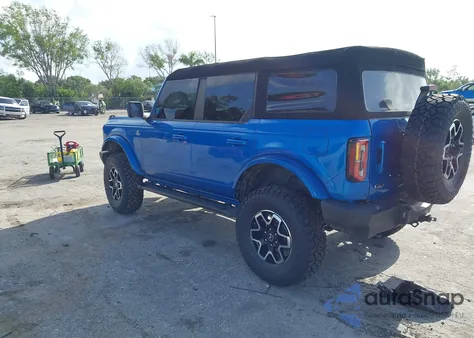 2023 Ford Bronco Outer Banks из США, поврежденный, VIN 1FMEE5DP3PLB07592